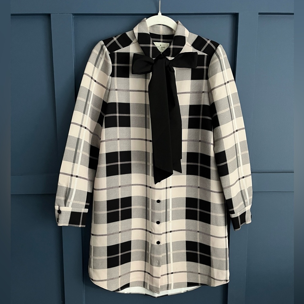 Kate Spade plaid dress